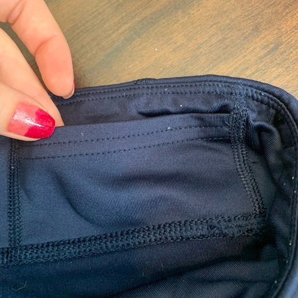 Under Armour Dark Blue Ankle Cropped Leggings - Picture 5 of 5